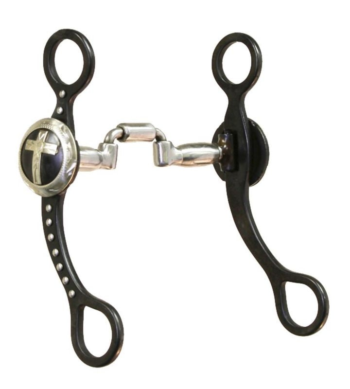 Colorado Saddlery Flextra Flat Top Curb Bit 5 Brn