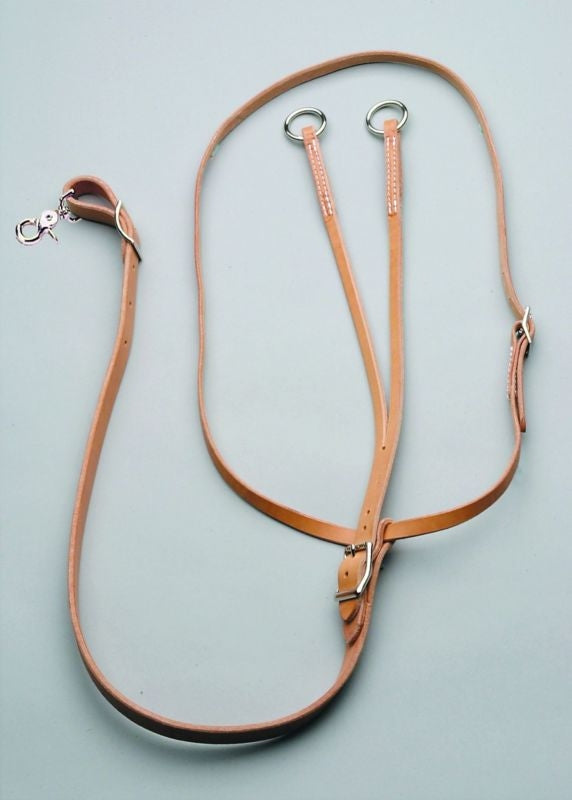 Harness Leather Running Martingale