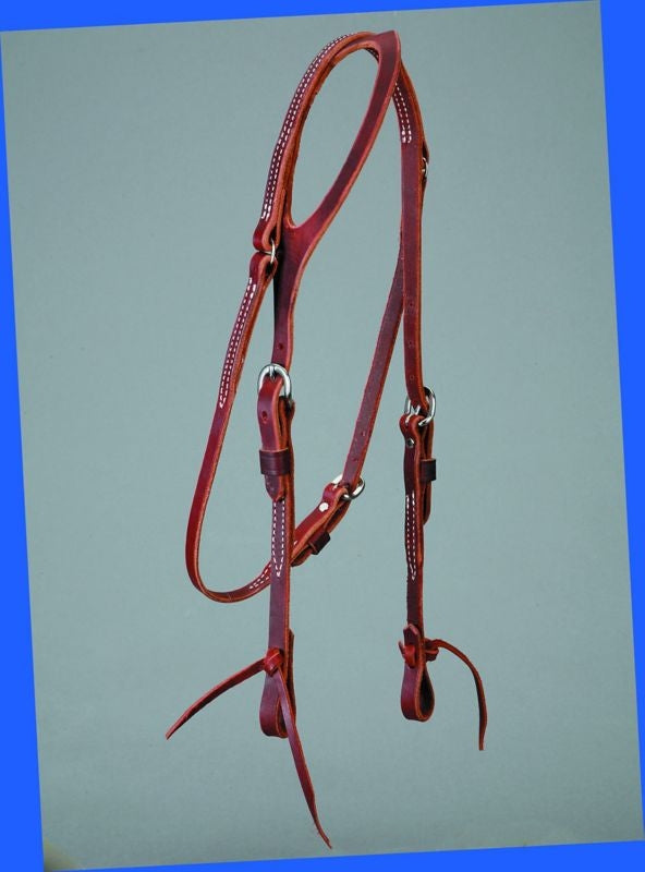 Colorado Saddlery One Ear Headstall Laced Ends