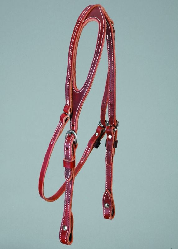 Colorado Saddlery Latigo One Ear Headstall