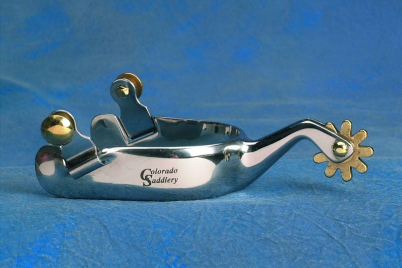 Colorado Saddle Milk River Ladies Spurs Stainsteel
