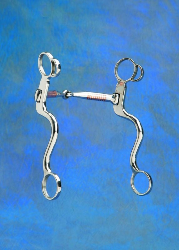 Never Tarnish S Cheek Snaffle Bit 5 Brn