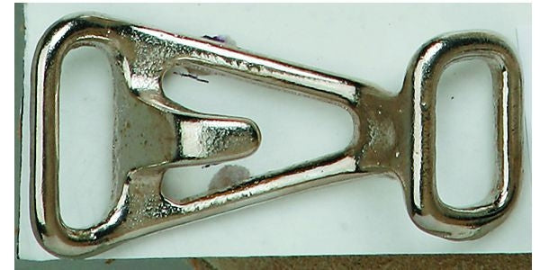 Colorado Saddlery Nickel Plated Halter HookBrn