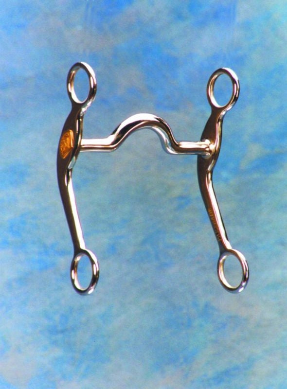 Colorado Saddlery Quarter Horse Curb Bit 4.75 Brn