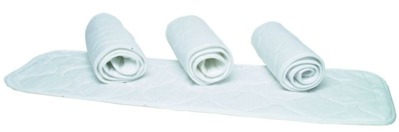 Colorado Saddle Quilted Leg Wraps-4 Pack 14X36 Wht