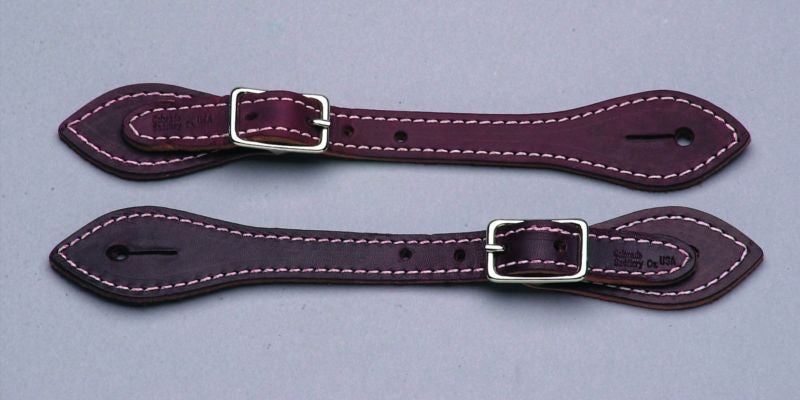 Colorado Saddle Saddle Stitched Spur Straps