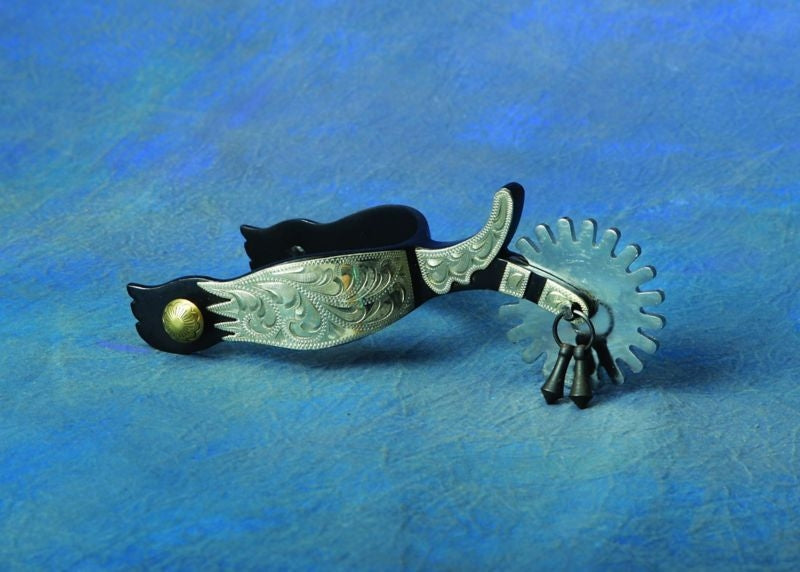 Colorado Saddlery Silverwing Spurs Brn
