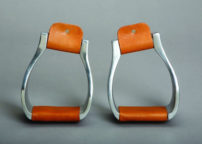 Colorado Saddlery Slanted Top Roper Stirrups Brn