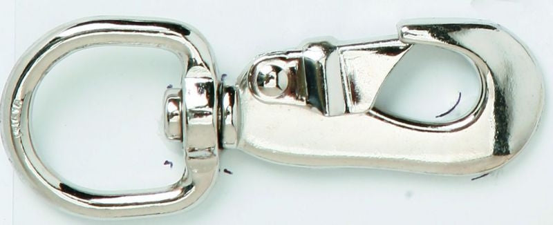 Colorado Swivel End Spring Snap 5/8 X 3 1/2 Nickel