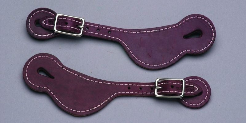 Colorado Saddle Stitched Boot Protector Spur Strap
