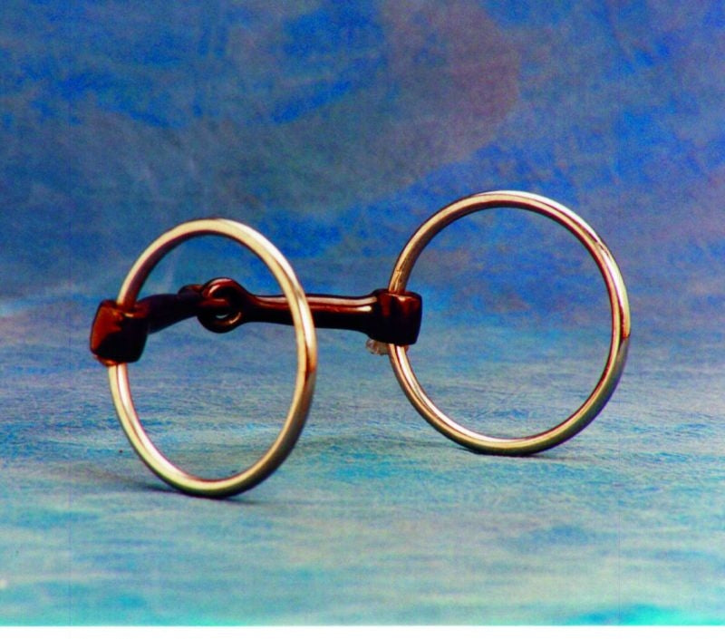 Colorado Saddlery Sweet Iron Ring Snaffle Bit 5