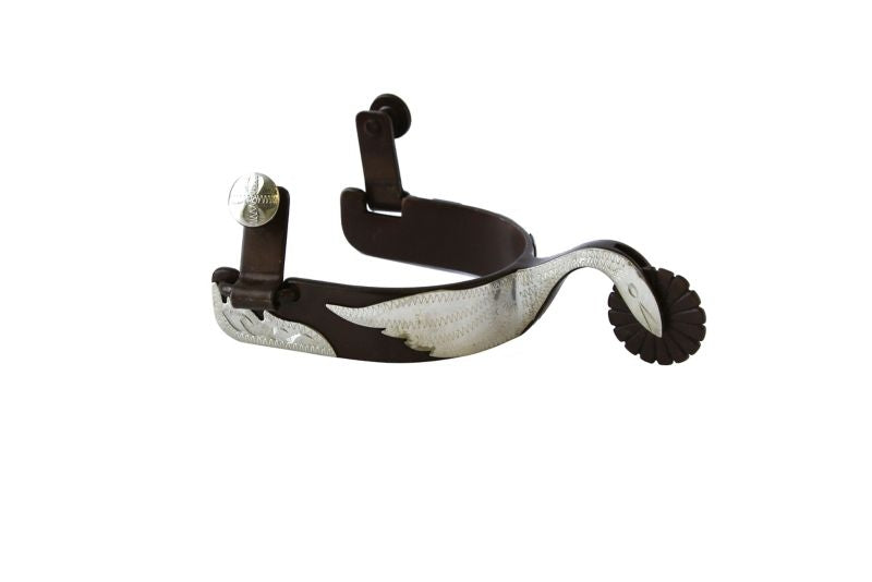 Colorado Saddlery Swan Spurs Brn