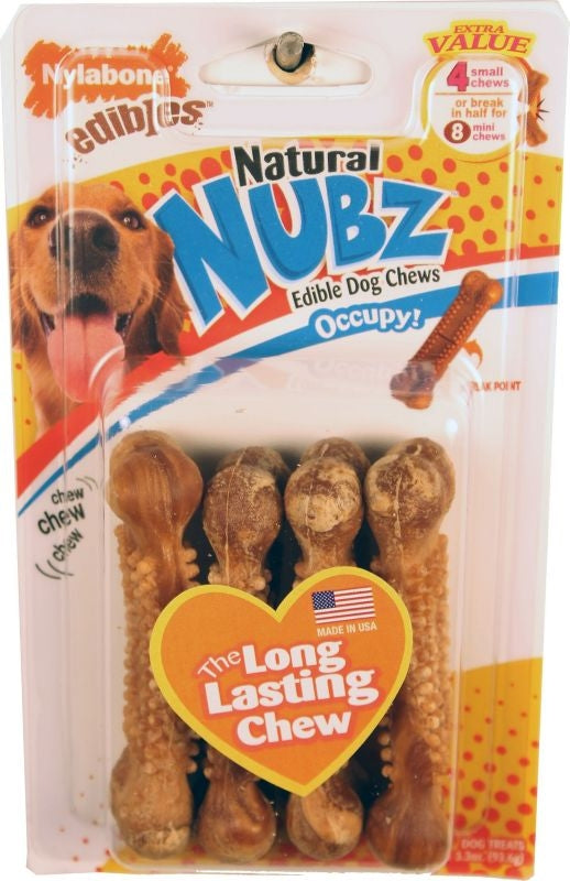 Nylabone Nubz Chicken Flavor SM 4 count