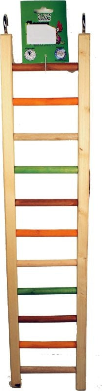 Happy Beaks Wood Hanging Ladder Multi