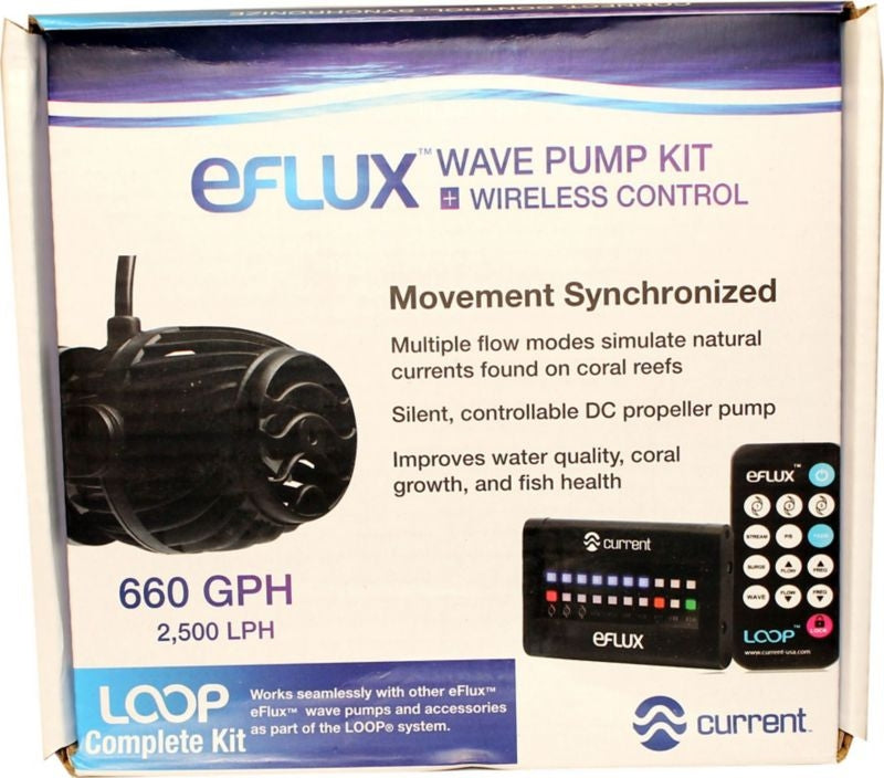 Current Usa Eflux WavePump Kit Loop Compatible Bk