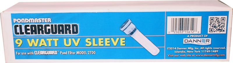 Danner Aquarium Uv Sleeve For Clearguard Filter