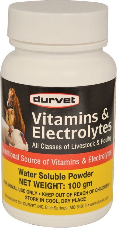 Durvet Livestock/Poultry Vitamins And Electrolytes