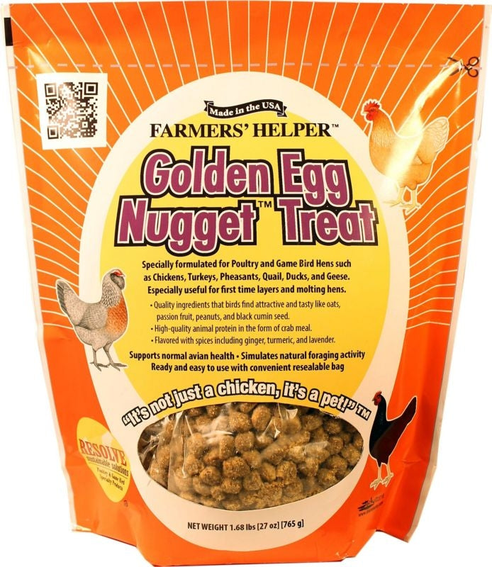 Farmers Helper Golden Egg Nugget Treat