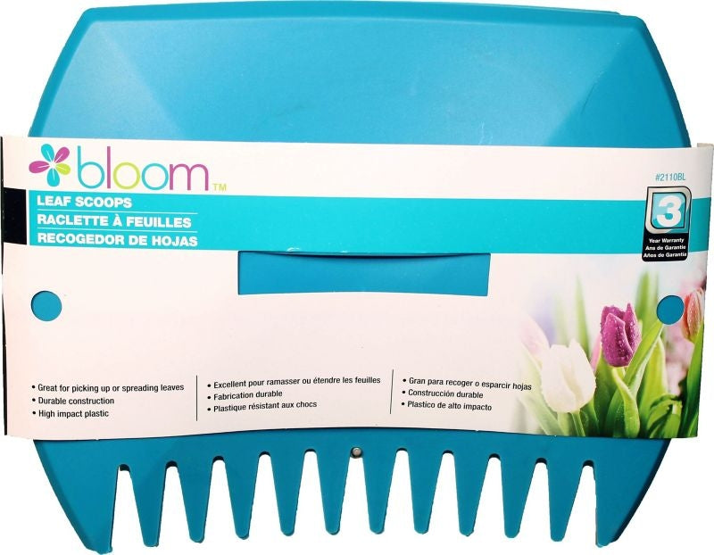 Bloom Leaf Scoop Purple Green Blue