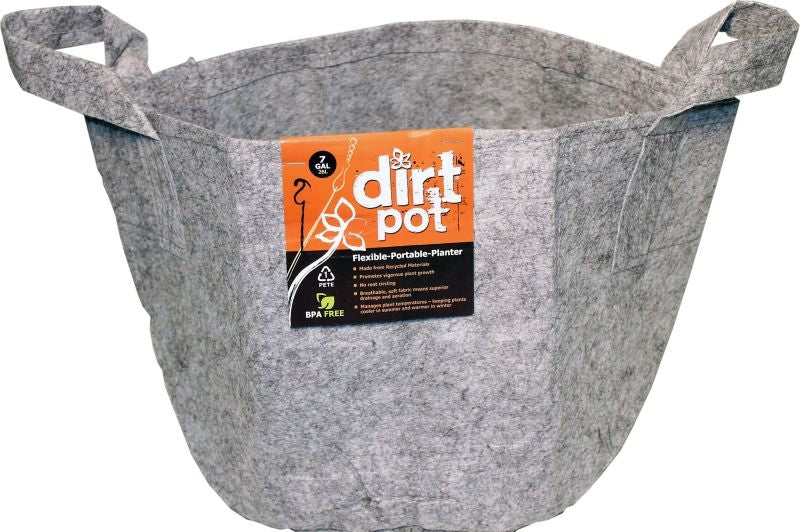 Hydrofarm Dirt Pot with Handle