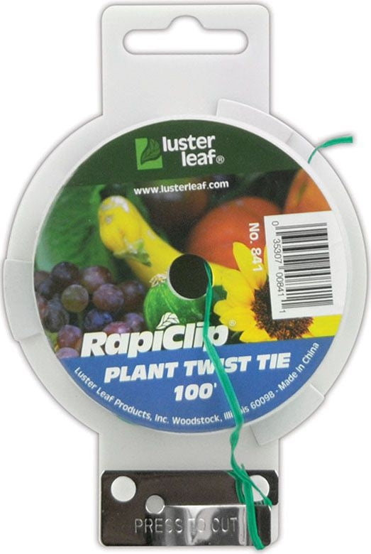 Luster Leaf Plant Twist Tie with Cutter
