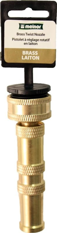 Melnor Brass Twist Nozzle