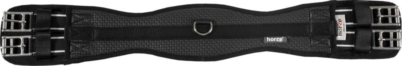 HorZe Dakota Dressage Girth 18 Black