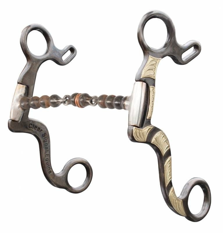 Pro Choice Clear Signal Equine Dlx Shank Snaffle 5