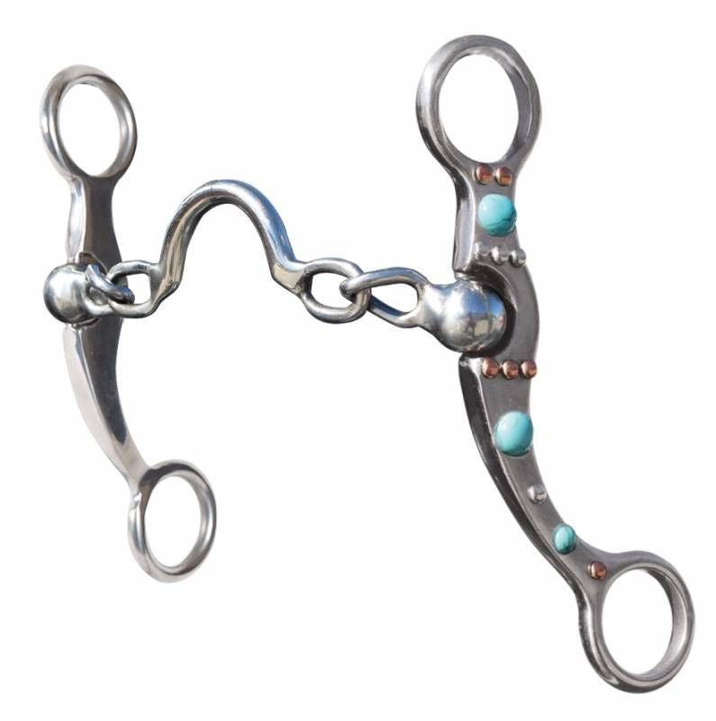 Pro Choice Stone Dot Shank Low Port Chain Bit