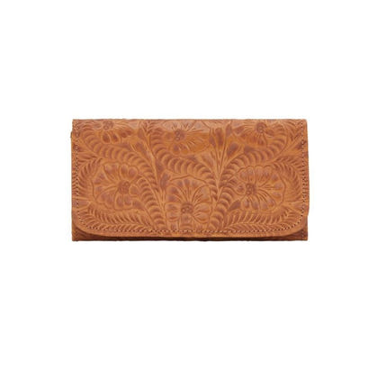 American West Ladies Tri-Fold Wallet