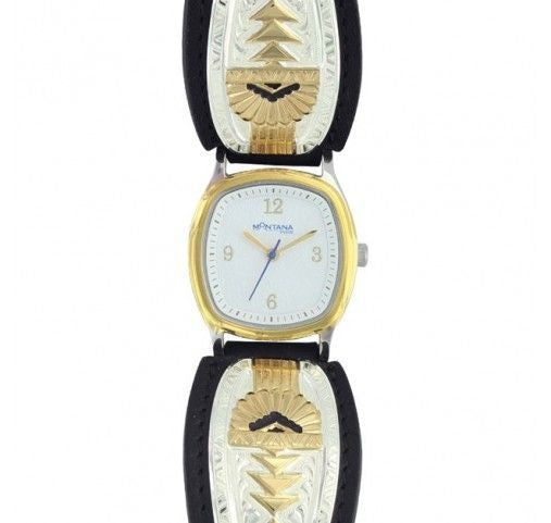 Southern Rays Of Light Leather Band Watch