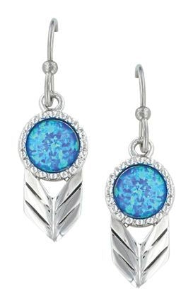 Montana Silversmiths Perfect Sky Flower Earrings
