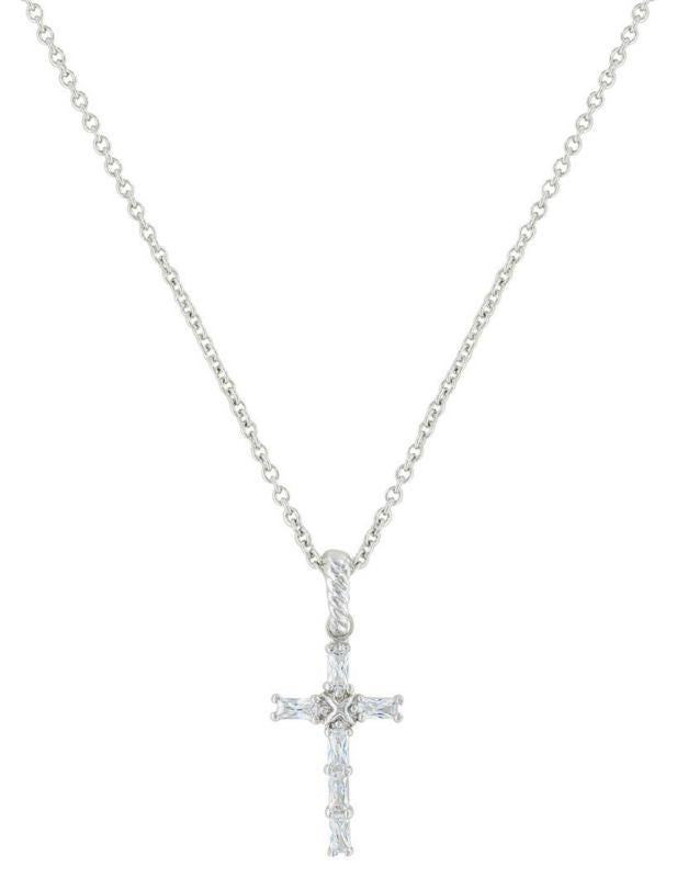 MontanaSilversmith AcadianCross Baguette Necklace