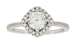 MontanaSilversmith Squarely Perfect Haloed Ring 6