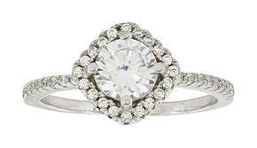 MontanaSilversmith Squarely Perfect Haloed Ring 6
