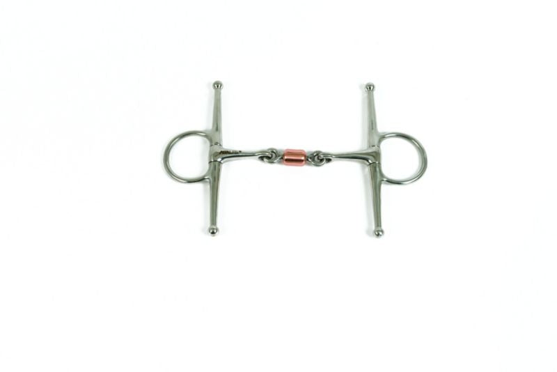 Dbl Jointed 11 Mm Copper Player Link FC Snaffle
