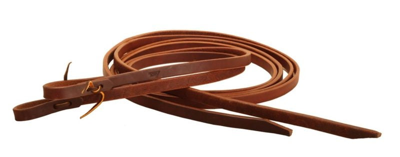 Super Weight Stuffed Harness Split Reins 5/8x9 Brn