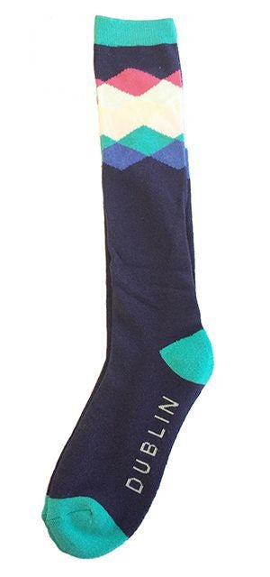 Dublin Diamond Socks One Size