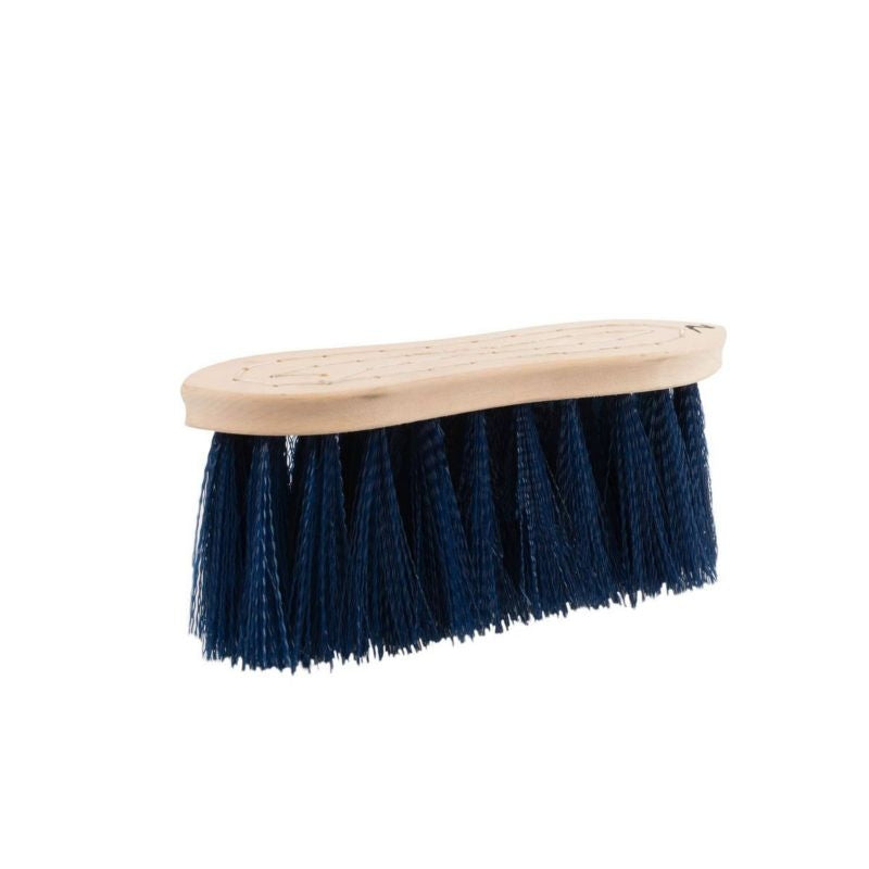 HorZe Wood Back Firm Brush 3 Inch Peacock Dk Blue