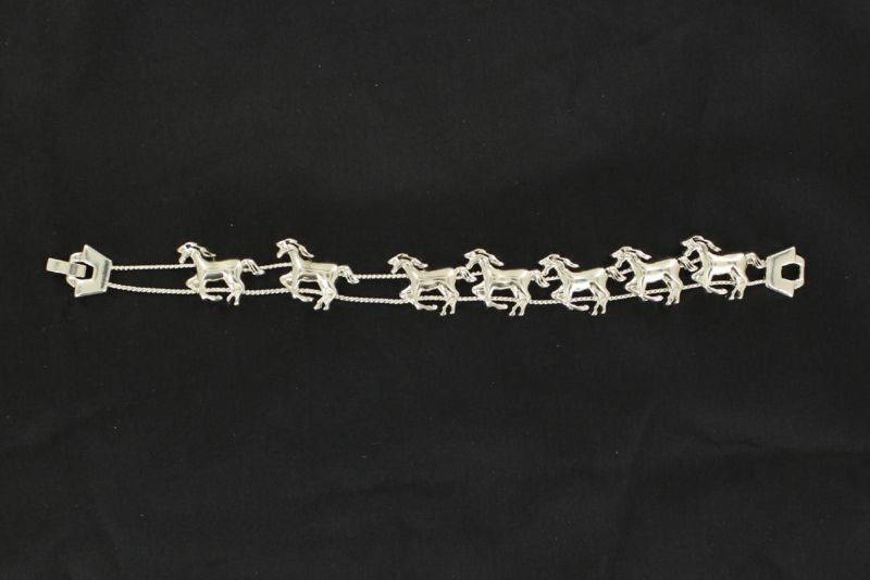 Blazin Roxx Folding Clasp Horse Bracelet