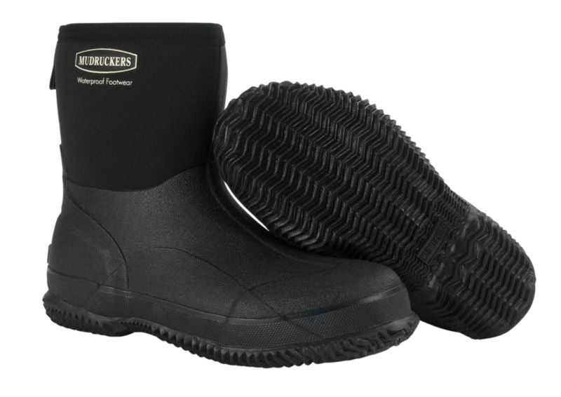 Mudruckers Waterproof 9in Slip On Mid Boots
