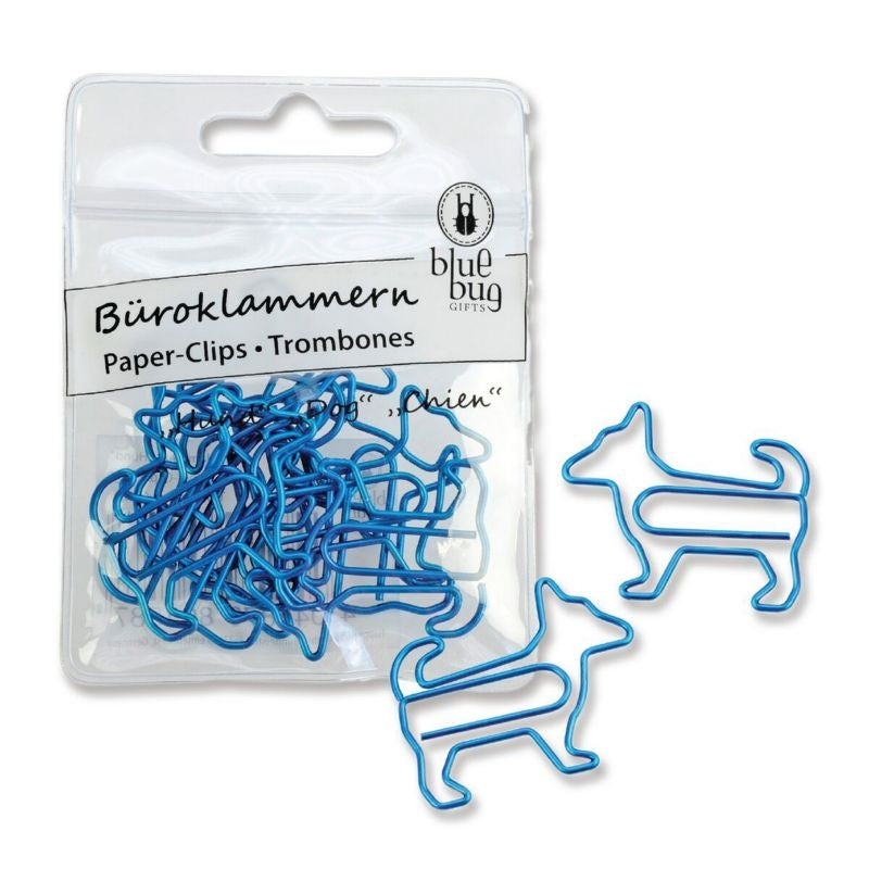 Kelley Paper Clips - DogBk/Wh