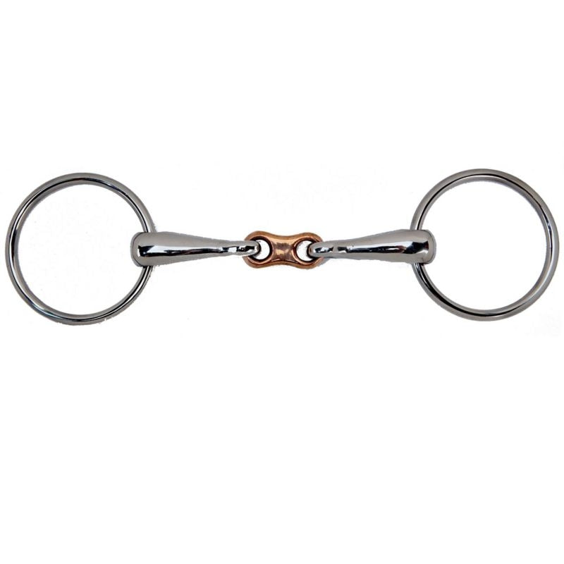 Toklat Loose Ring Copper French Link Bit - 16mm 5