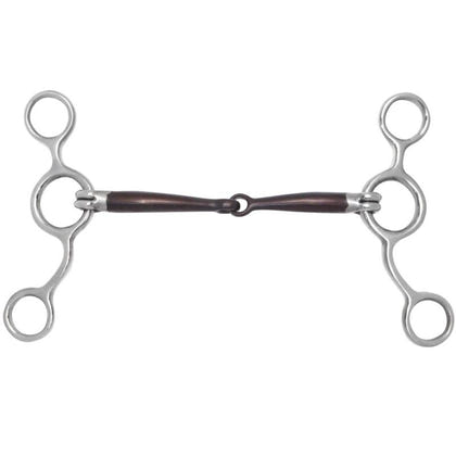 Toklat Sweet Iron Jr Cowhorse Snaffle Gag Bit 5 Br