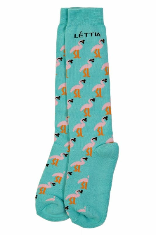 Lettia Ladies Bamboo Socks - Flamingo Flamingo