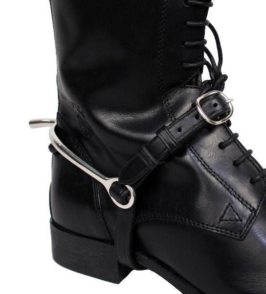 Nunn Finer Leather Spur Straps Black