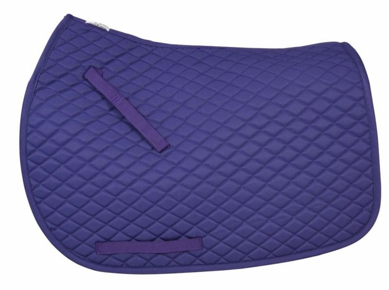 Tuffrider Basic Pony Saddle PadBk/Wh