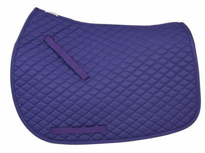 Tuffrider Basic Pony Saddle PadBk/Wh