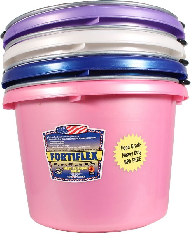 Fortex Utility Pail 8qt Pearl Assorted