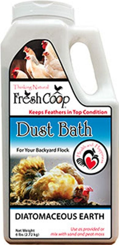 Dust Bath For Poultry 6Lb 6 Lb Grey